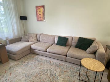 Natuzzi hoek bank, moet snel weg