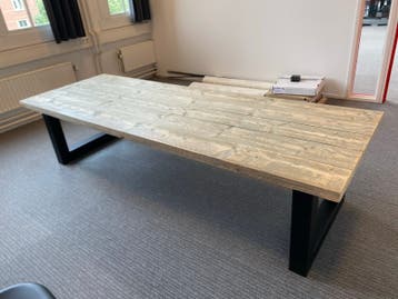 Grote Vergadertafel 280x96x68 cm - Robuust Design