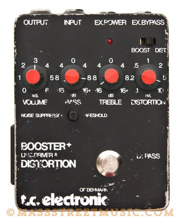 GEZOCHT Tc electronic Booster + Line driver and distortion