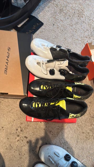 Gratis fiets schoenen