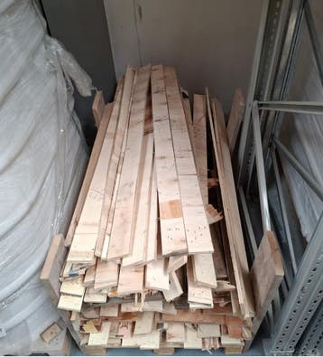 Resthout brandhout latten 100 tot 150cm lang gebruikt hout