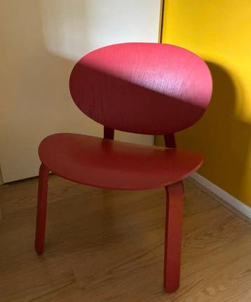 Houten ikea stoel Gratis
