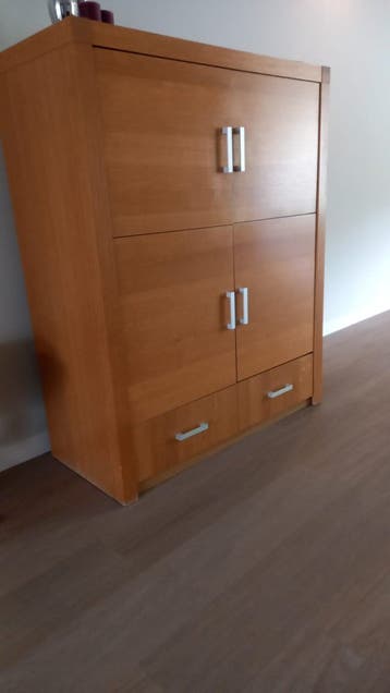 licht eiken kasten
