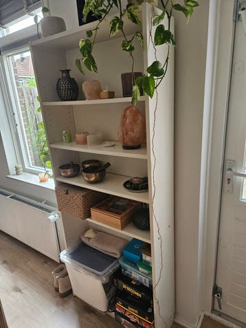 Gratis af te halen: Witte Billy ikea boekenkast