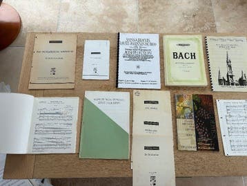 Koor bladmuziek