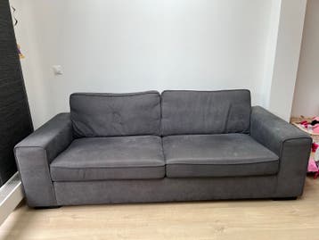 Bank met hocker - 230 cm breed - Gratis af te halen