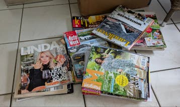 Diverse gratis tijdschriften af te halen