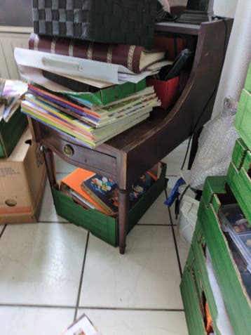 Gratis vintage telefoon kastje om op te knappen