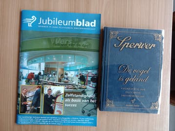 Jubileumblad Sperwer 75 jaar en boek 