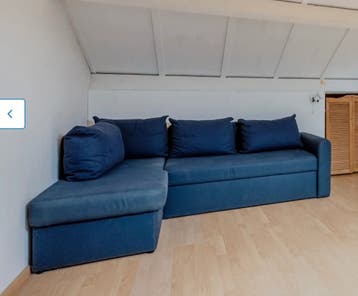 Gratis Slaapbank Ikea (Friheten) donkerblauw