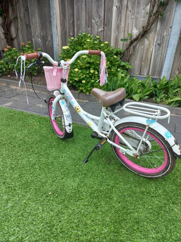 Kinderfiets 16 inch met mandje