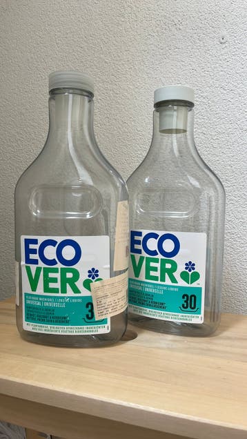 Lege flessen Ecover