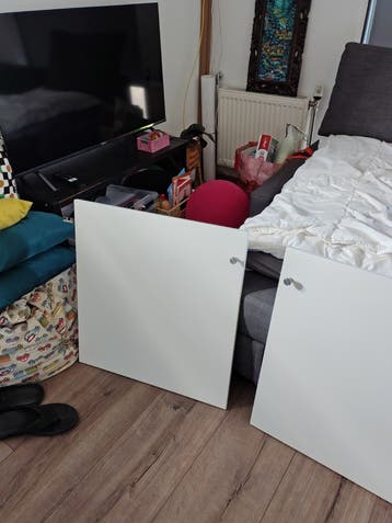 Ikea besta deurtjes 4 x gratis met scharnieren