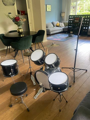 Hayman drumstel voor kinderen - compleet en in prima staat