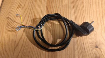 bosch-siemens 00653857 stekker kabel koffiezetapparaat