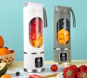 Portable blender fles makkelijk en handig om mee te nemen