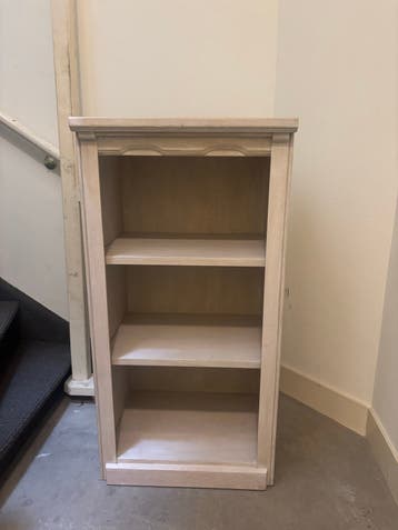Stijlvolle Boekenkast met 3 Planken - Licht Hout
