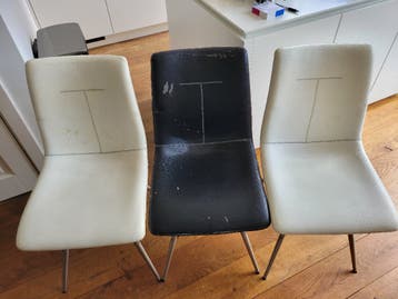 Zes GRATIS Xooon eetkamerstoelen