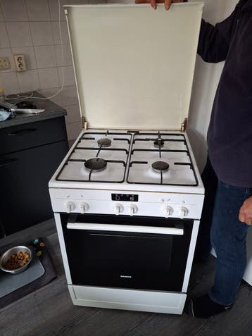 Gasstel / oven combinatie