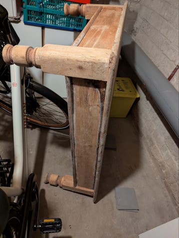 Gratis boerengrenen salontafel voor klus of creatief project