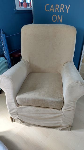 Heerlijke grote fauteuil, luie stoel, nette staat
