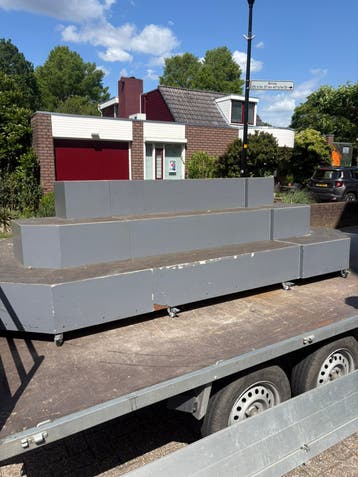 Presentatie blokken voor bijv planten