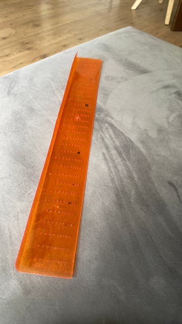 Ikea handgreepjes meetlat