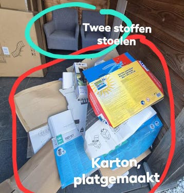 Gezocht: hulp met wegvoeren grofvuil