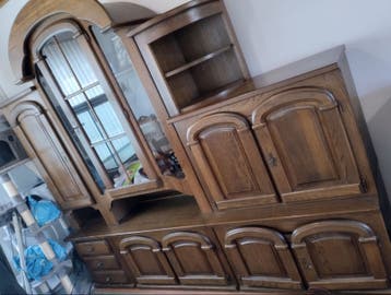 GRATIS Massief eikenhouten kasten