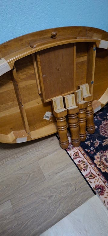 Houten salontafel gratis af te halen