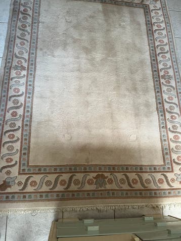 Oosters handgeknoopt wollen vloerkleed - 240 x 176 cm