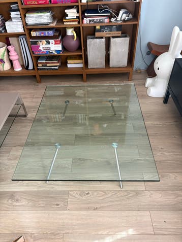 Glazen salontafel Maupertuus