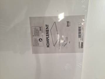 IKEA KOMPLEMENT plank 58 cm, nieuw in verpakking