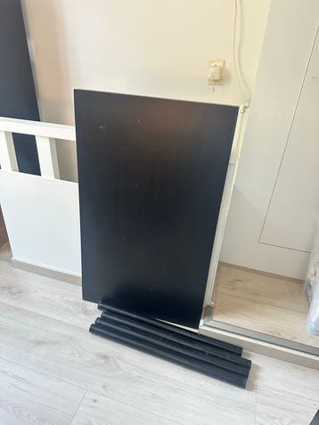 Gratis afhalen: IKEA Bureau met draaisysteem poten, 100 cm