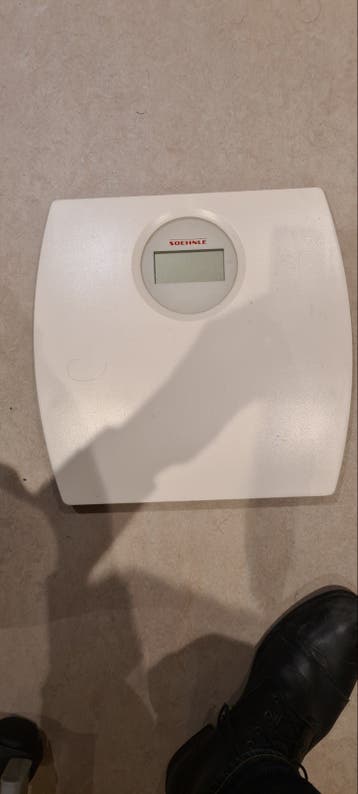 Elektronische weegschaal