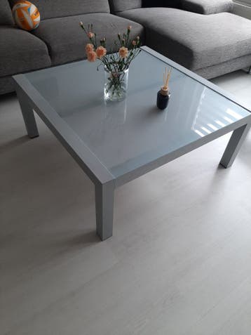 salon bijzet tafel grijs /zwart