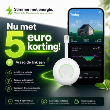Homewizard P1 meter Nu met €5 Korting (vraag naar de link)