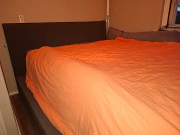 Gratis onderstel boxspring: gestoffeerde box