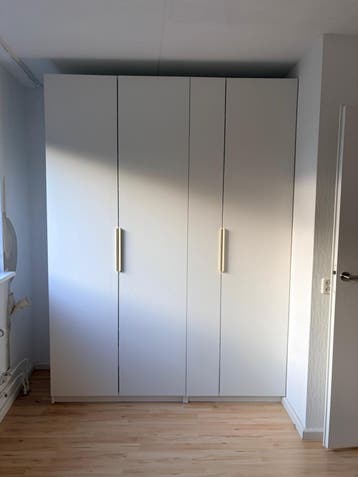 PAX/FORSAND wit, met lades en hanggedeelte