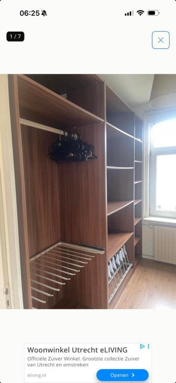 Gratis IKEA Pax 236 cm hoog, 3 delen