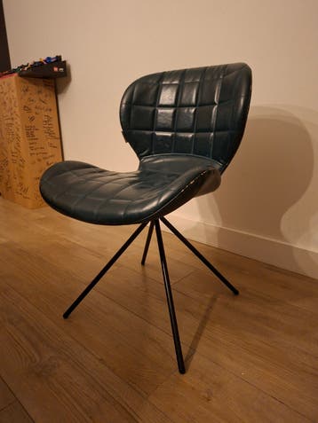 8x Groene Stoelen - Gebruikt