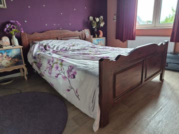 GRATIS mooi klassiek houden bed inclusief matras