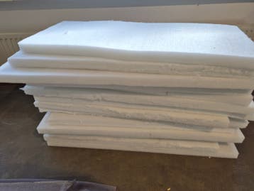 14x Kussenvulling Bankvulling 108x45x5 cm