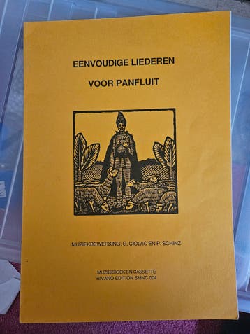 Liederen boekje voor de panfluit