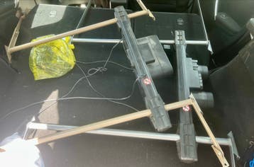 2x motor voor elek. lattenbodem 90x200 met afstandsbediening