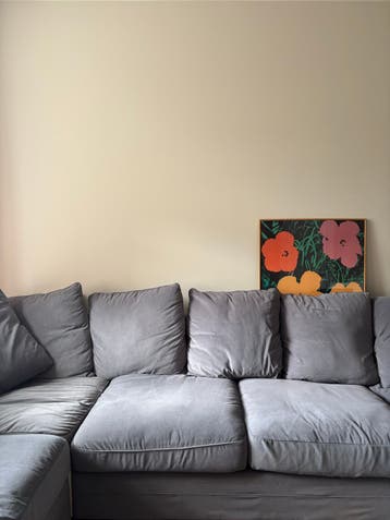 Ikea Ektorp bank met chaise longue - Grijs