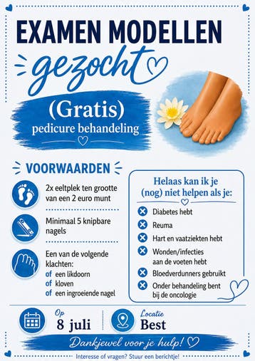 GRATIS PEDICUREBEHANDELING