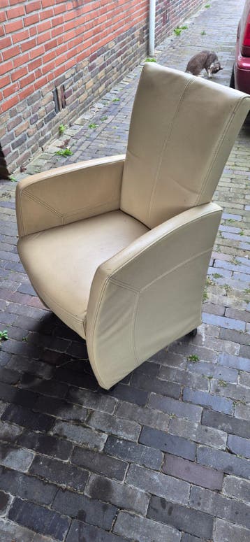 Fauteuil, op wielen, 6 stuks, gratis afhalen