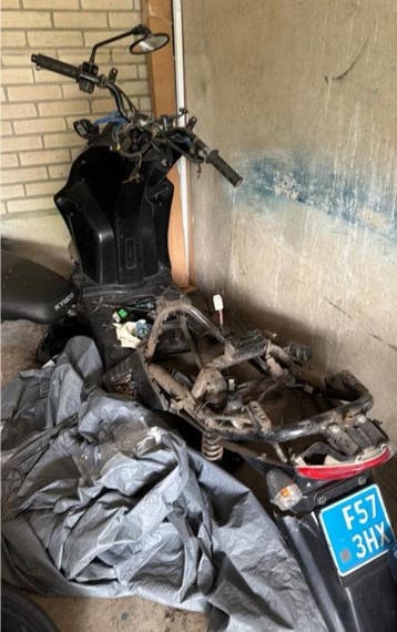 Kymco agility 2011 frame onderdelen (Gratis)