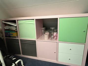 Roze Kallax kast